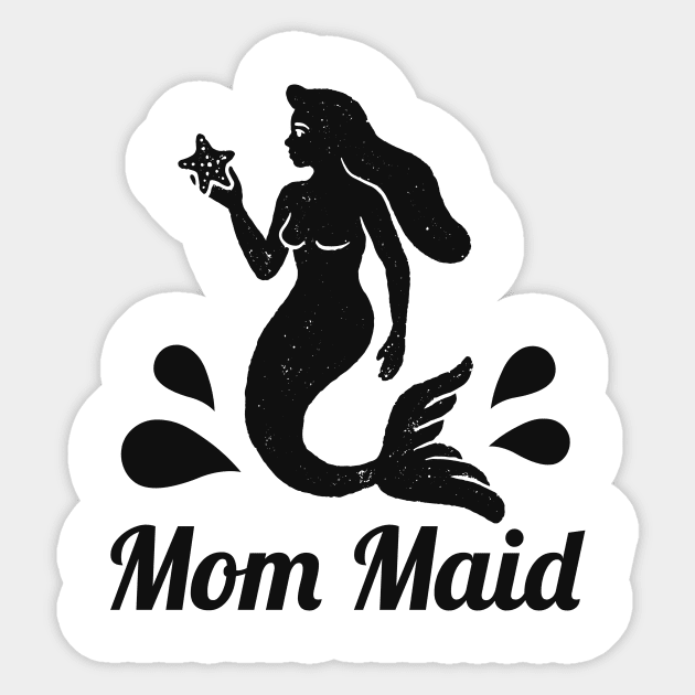 Mom Maid Mermaid Mother Family Women Sticker by Foxxy Merch